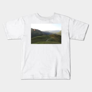 Glen Nevis Sunset Kids T-Shirt